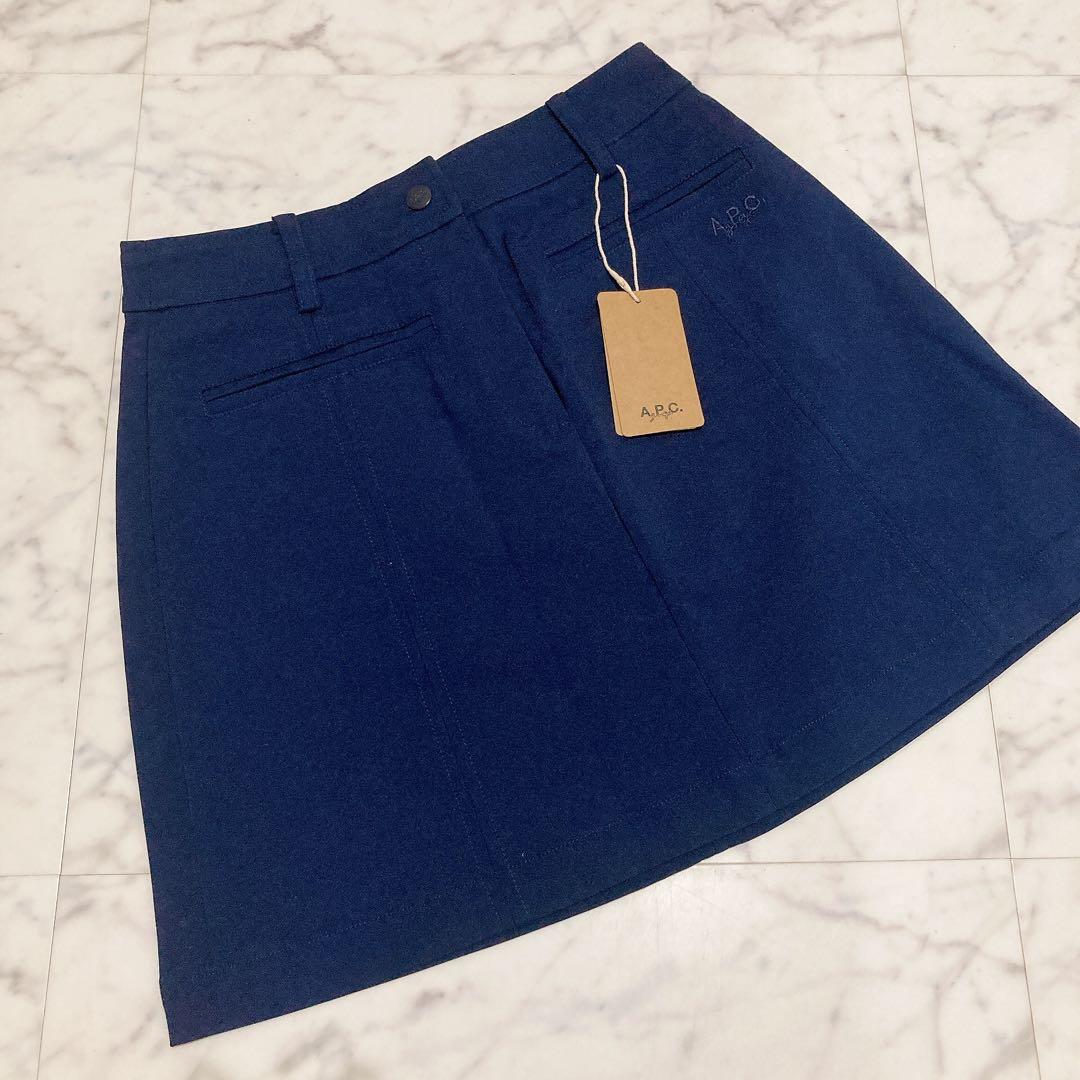 新品未使用 ゴルフ a.p.c. アーペーセー レディース スカート Sサイズ