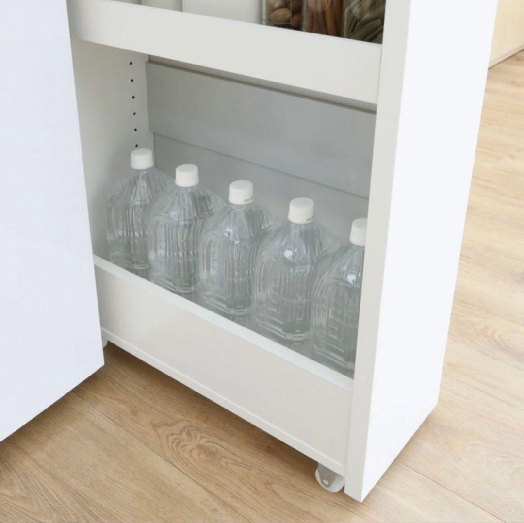 ◼️本日23時59分まで限定◼️白井 隙間収納ストッカー タントキーパー　ホワイト