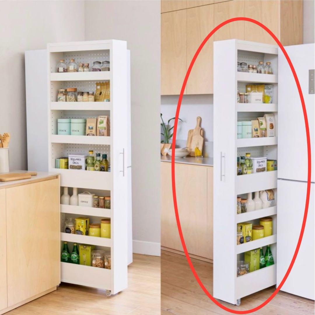 ◼️本日23時59分まで限定◼️白井 隙間収納ストッカー タントキーパー　ホワイト