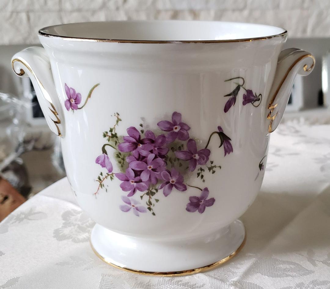 ハマースレイ バイオレット プランターカバー シャンパンクーラー 鉢