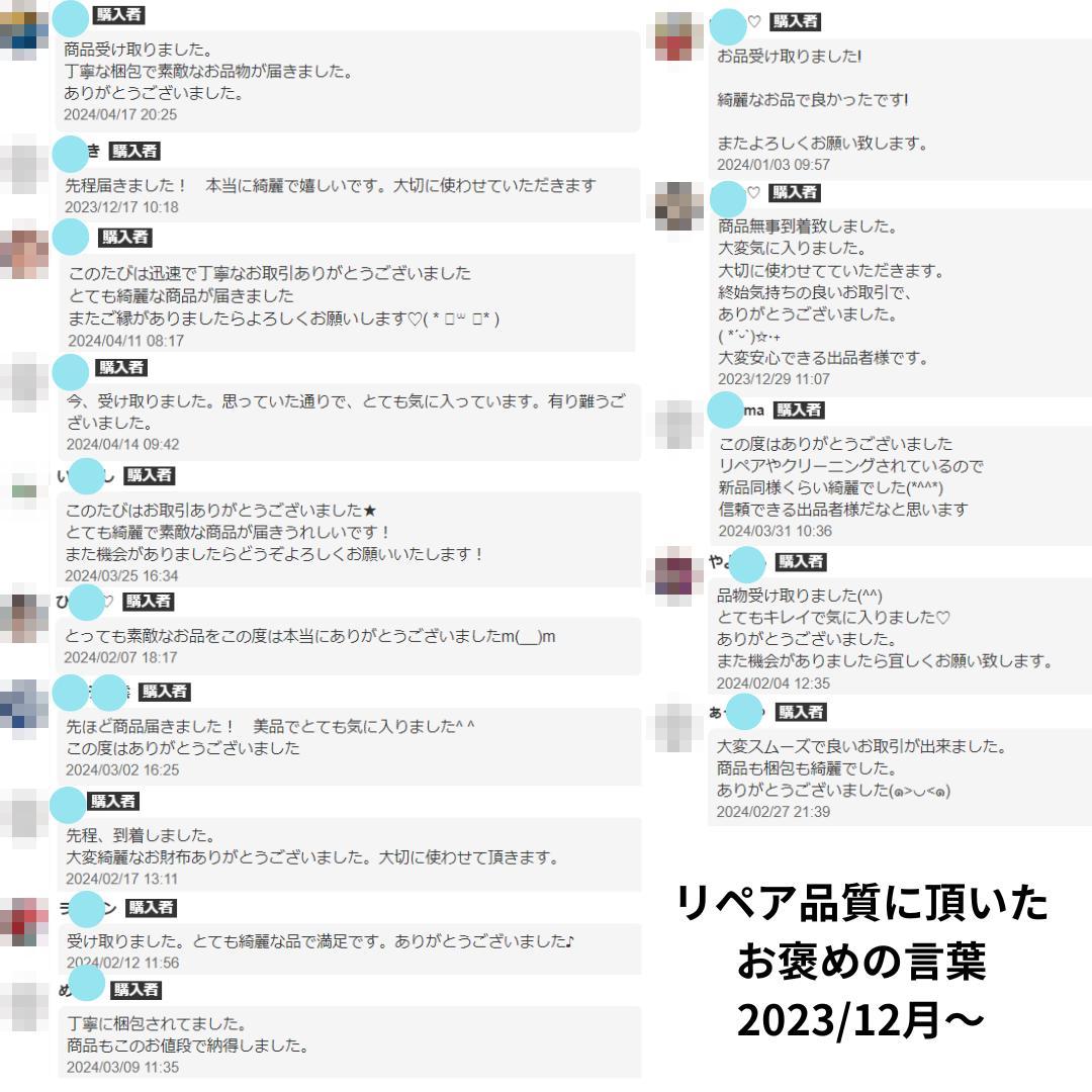 【美品】ロエベ　トライフォ－ルド　三つ折りナノ財布　ダブルホック　1211