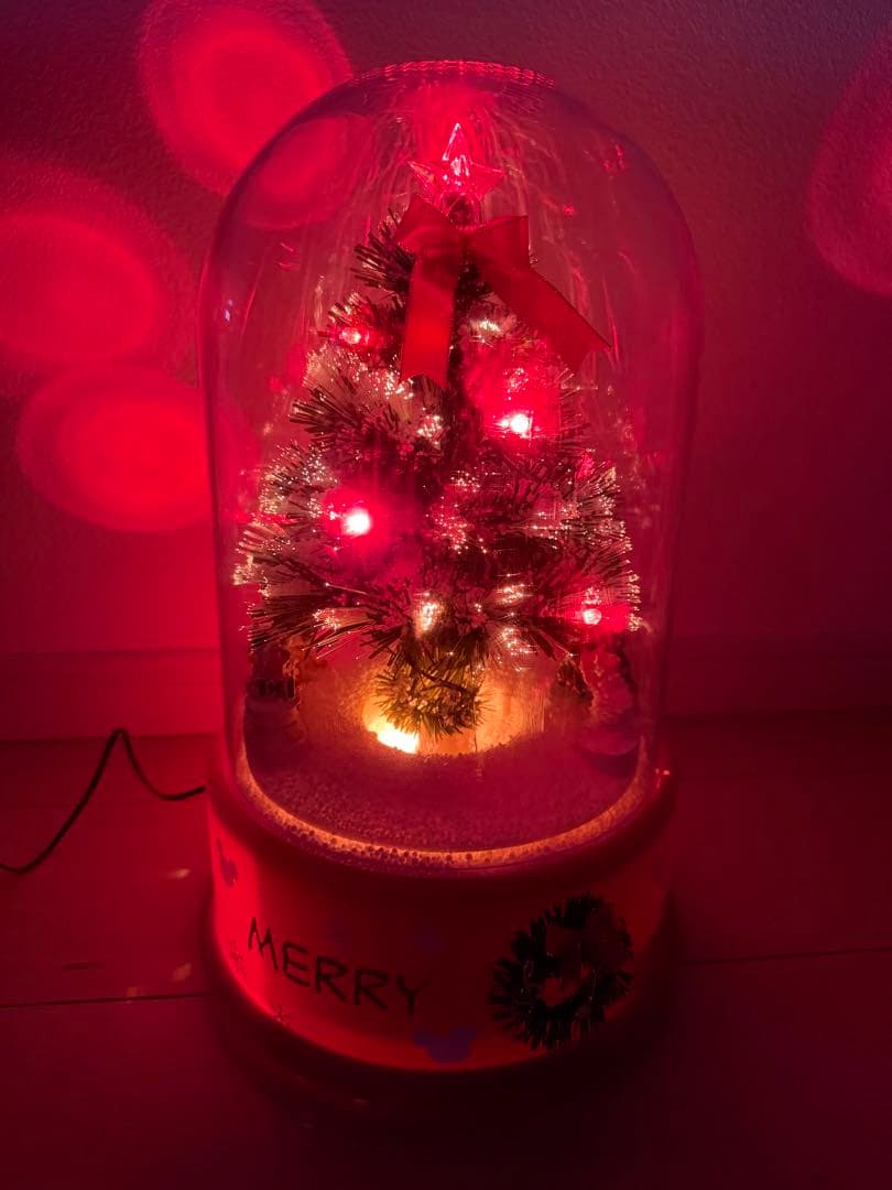 【希少】ディズニー クリスマス スノーツリー