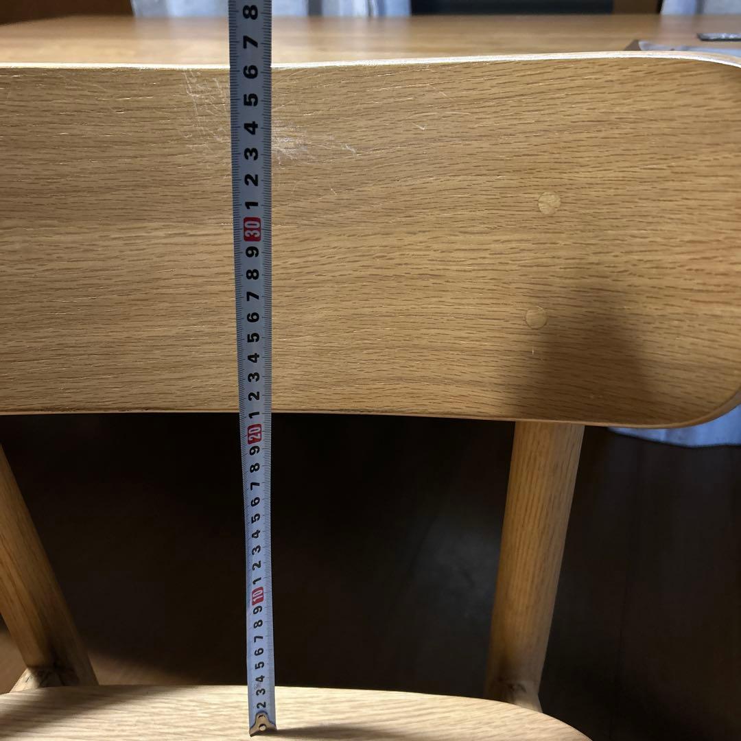 無印良品 ラウンドチェア　オーク材 ダイニングチェア　1脚
