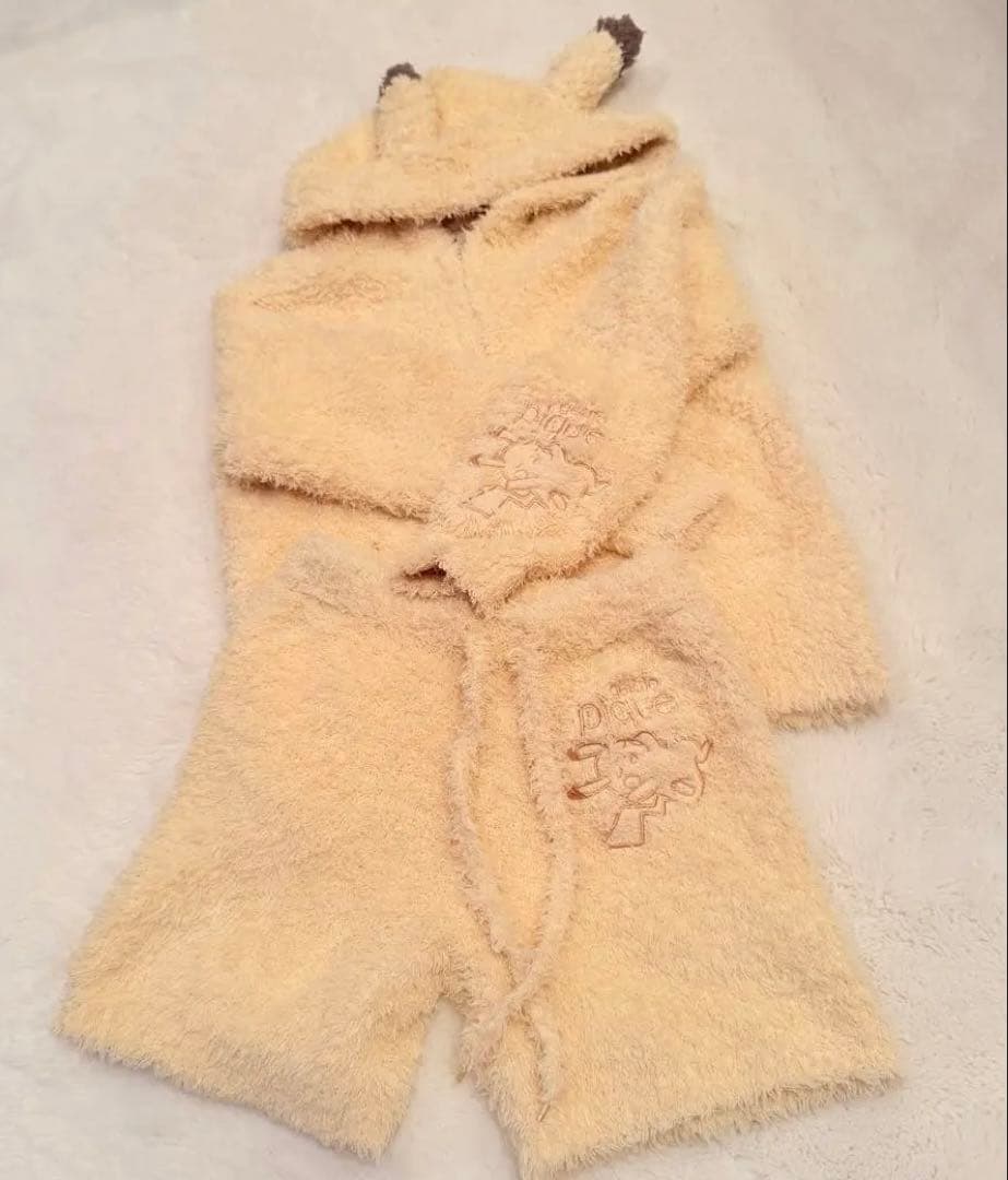 ジェラートピケ ピカチュウ ルームウェア 130-140cm