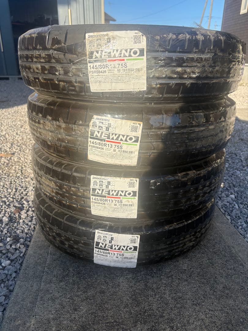 NEWNO 145/80R13 サマータイヤ 4本セット23年製造