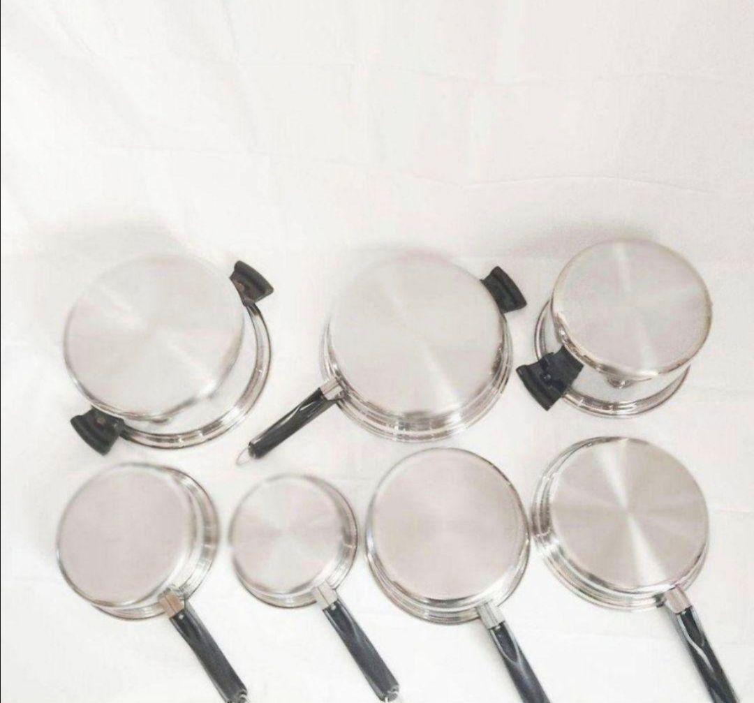 IH対応 アムウェイ鍋24ピース　と2024年製　黑 インダクションレンジ@