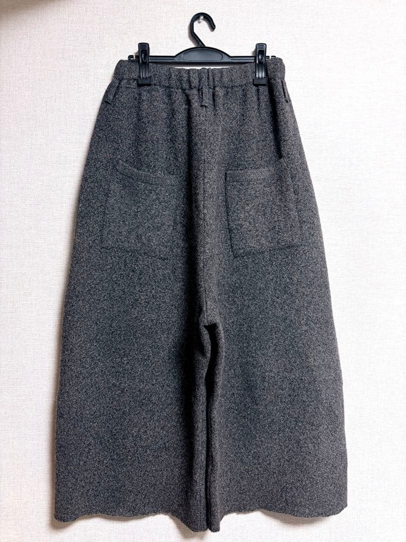 【極美品】nonnotte ノノット Knit Pants Extra Wide