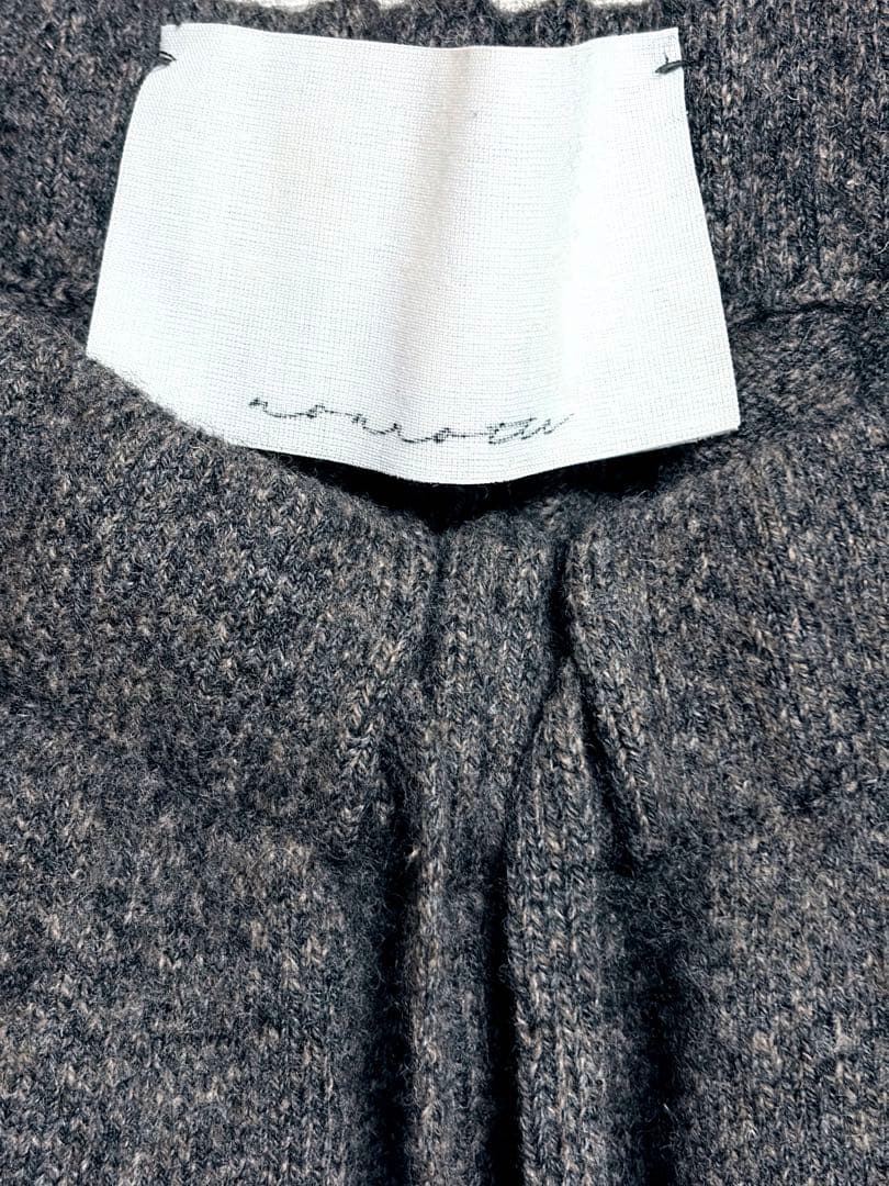 【極美品】nonnotte ノノット Knit Pants Extra Wide