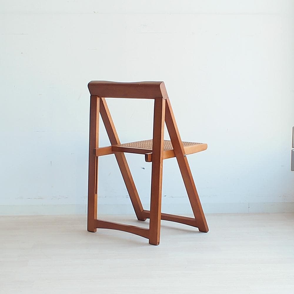 Aldo Jacober 「Trieste」 フォールディングチェア ラタン