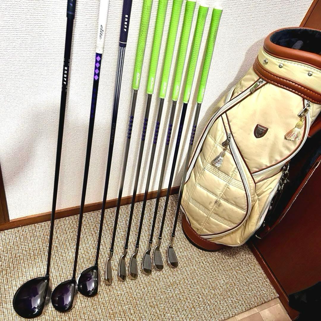 オノフ■ONOFF レディース ゴルフクラブセット キャディバック　高級