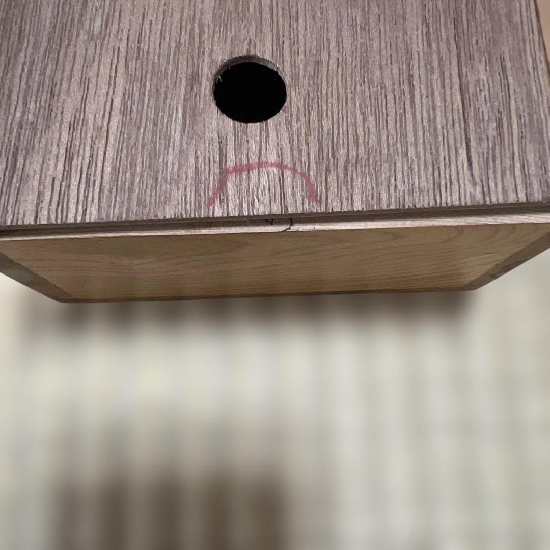 屋久杉　木製　ティッシュボックス