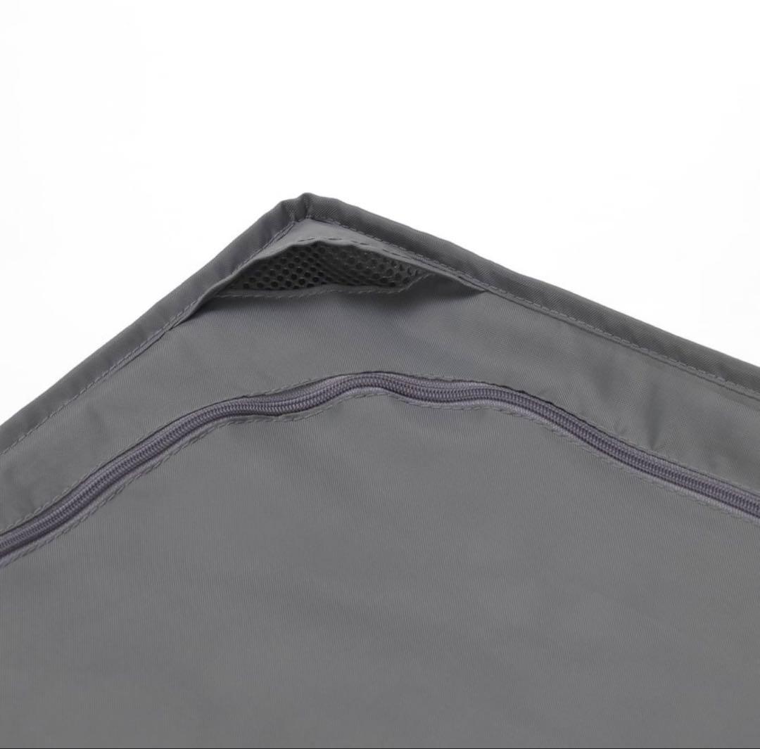 【新品未使用】IKEA スクッブ Lサイズ　グレー 4個セット