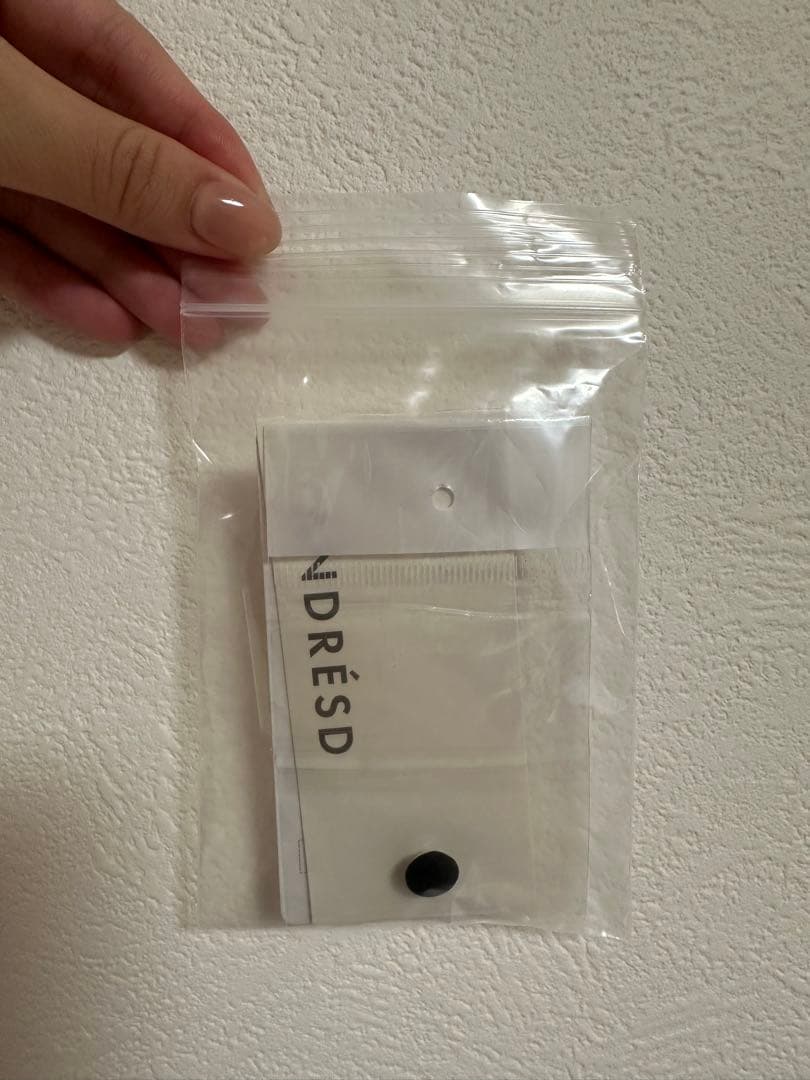 【美品】ANDRESD fringe glitter knot dress