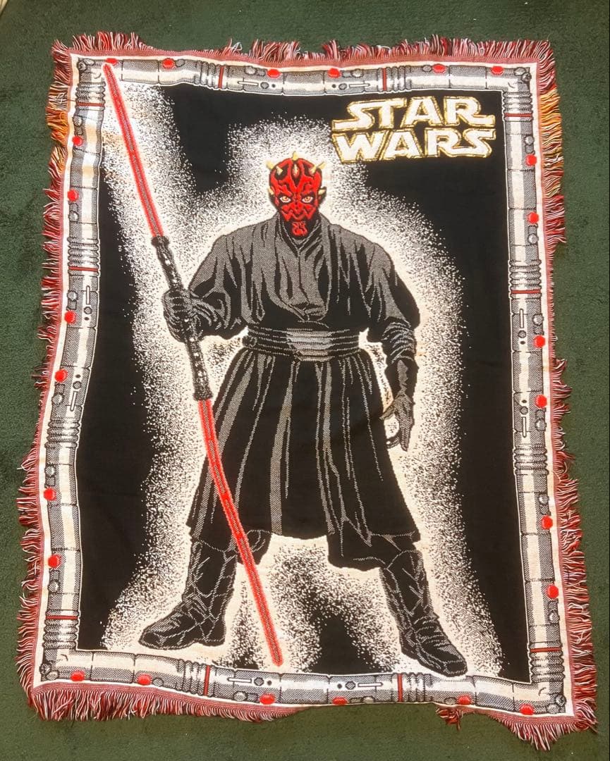 STAR WARS ダースモール ヴィンテージ ブランケット USA製