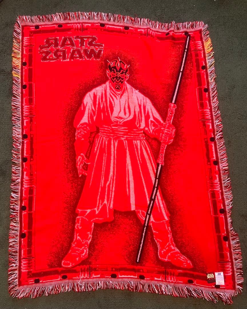 STAR WARS ダースモール ヴィンテージ ブランケット USA製