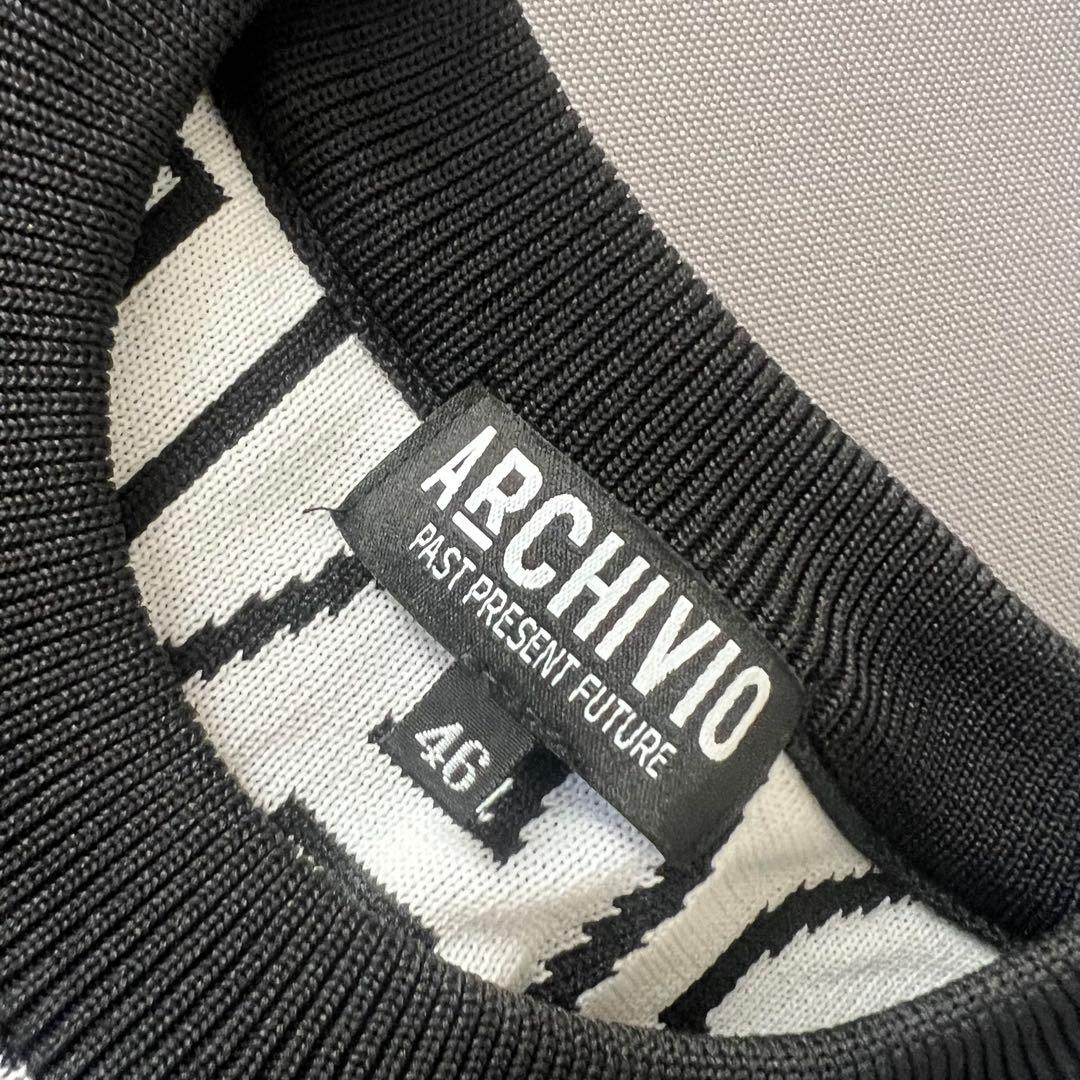 ARCHIVIO アルチビオ セットアップ　総柄　メンズ　セーター　パンツ　M