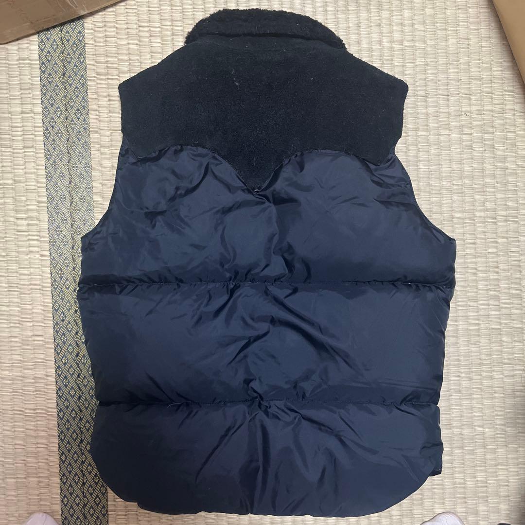 ロッキーマウンテン　ダウンベスト　黒