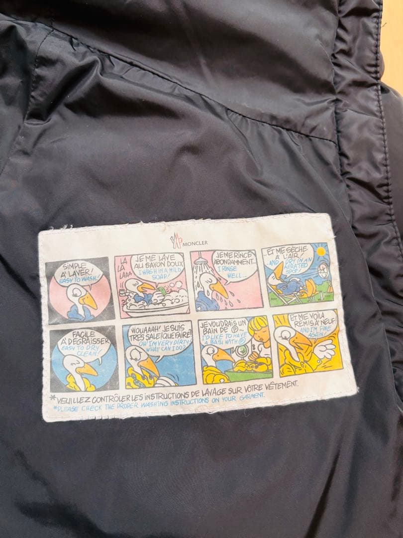 MONCLER MIRIELON ロングダウン/リアルファー