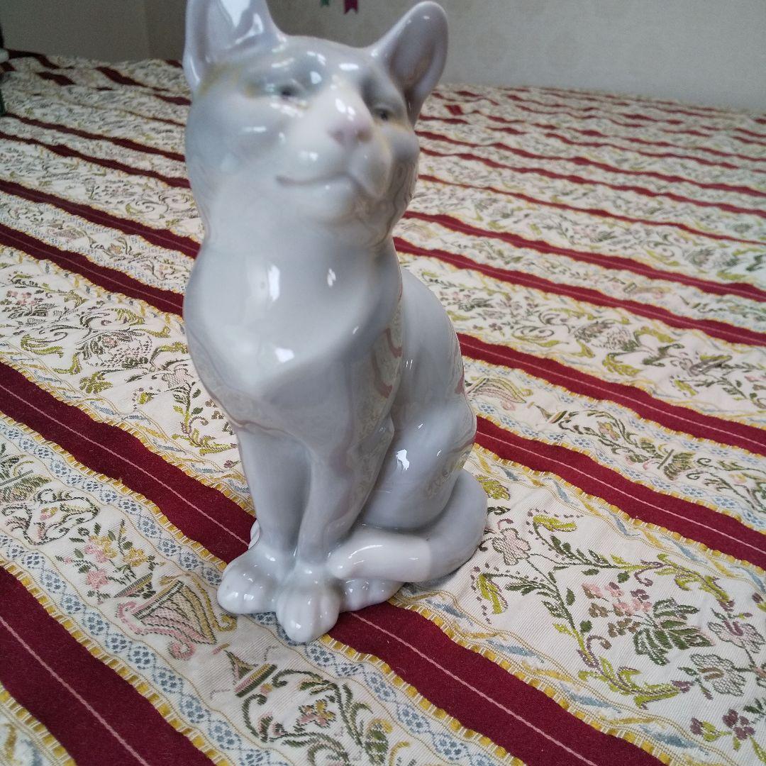 フランス製 アンティーク インテリア 高さ 16cm 陶器 中古品 グレー