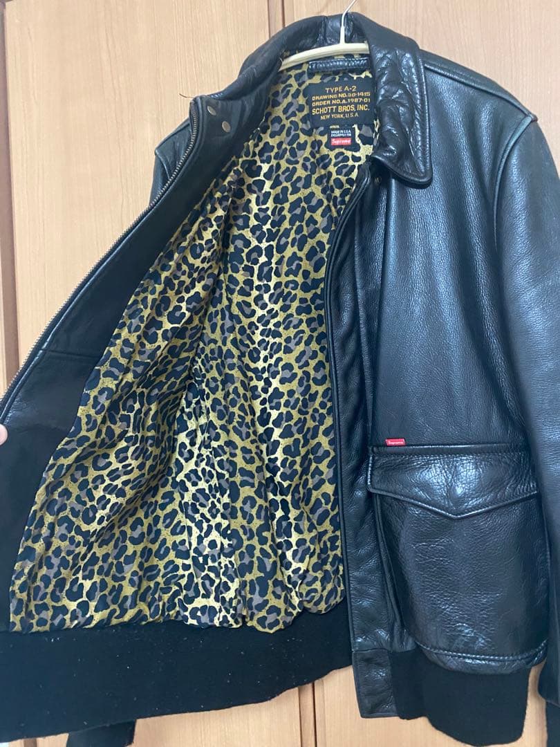 タ*シ様 激レア！！supreme ×Schott レザージャケット！！