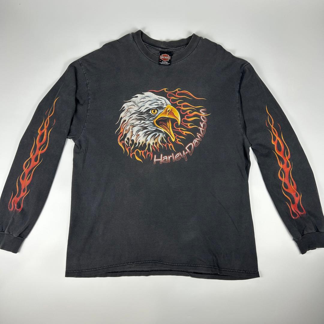 90s Harley-Davidson イーグル ファイヤー ロンＴ L/S
