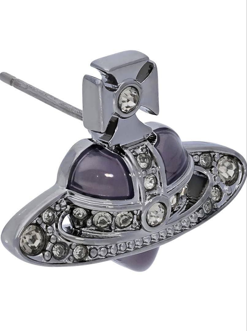 Vivienne Westwood DIAMANTE HEART シングルピアス