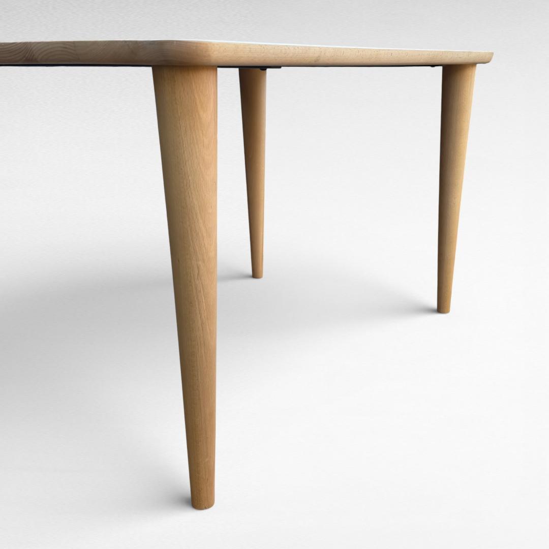 飛騨産業 JIN HTS2 ダイニングテーブル 幅120 天板厚3cm