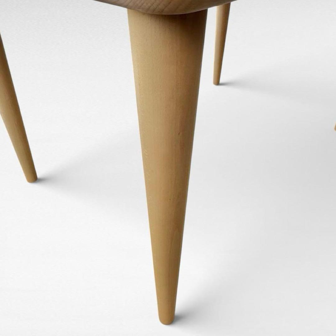 飛騨産業 JIN HTS2 ダイニングテーブル 幅120 天板厚3cm