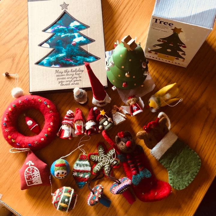 吊り下げ型クリスマスツリー オーナメント まとめ売り