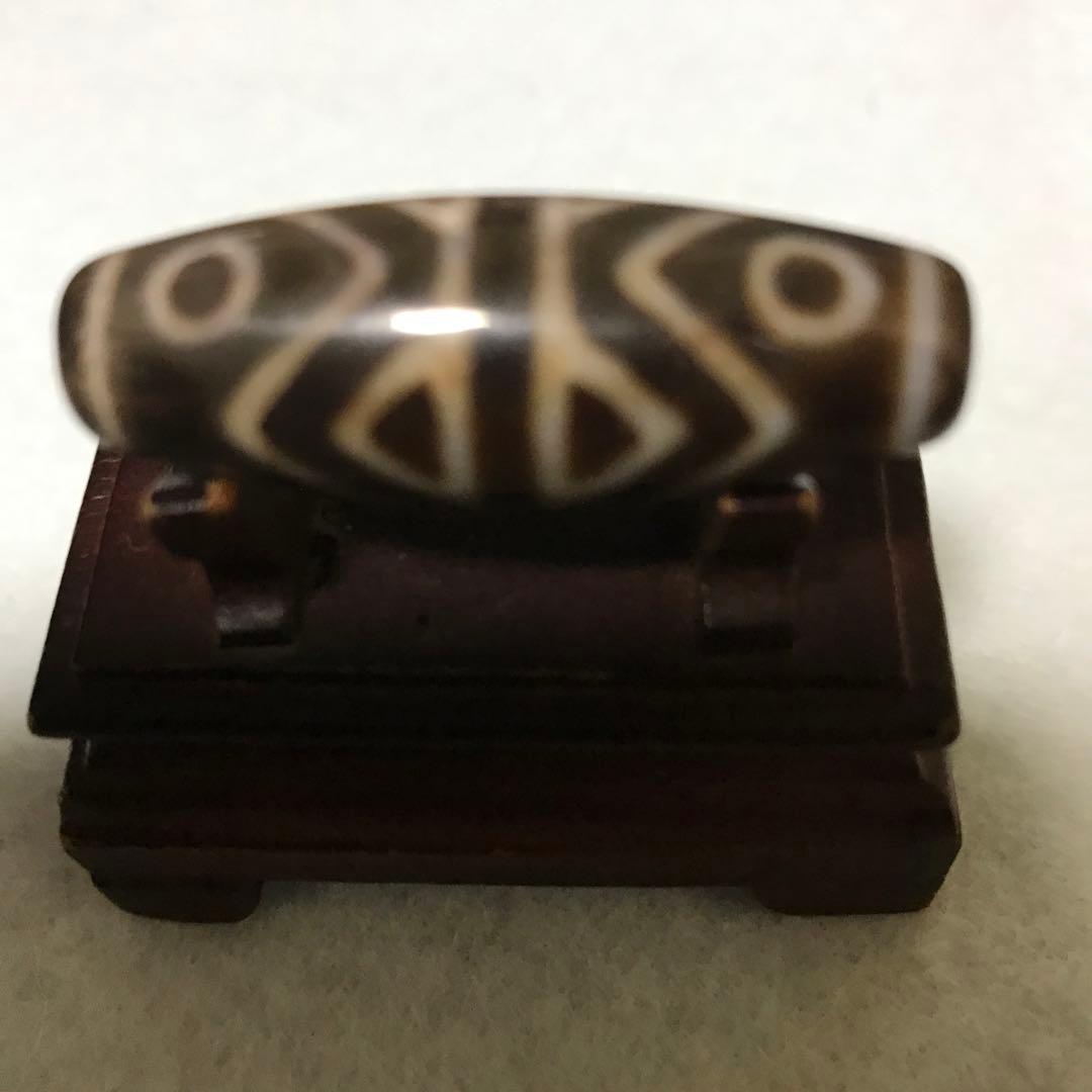 超激レア珍品‼︎ 老礦石　虎牙六眼天珠　お年玉価格でスタート!(^^)!