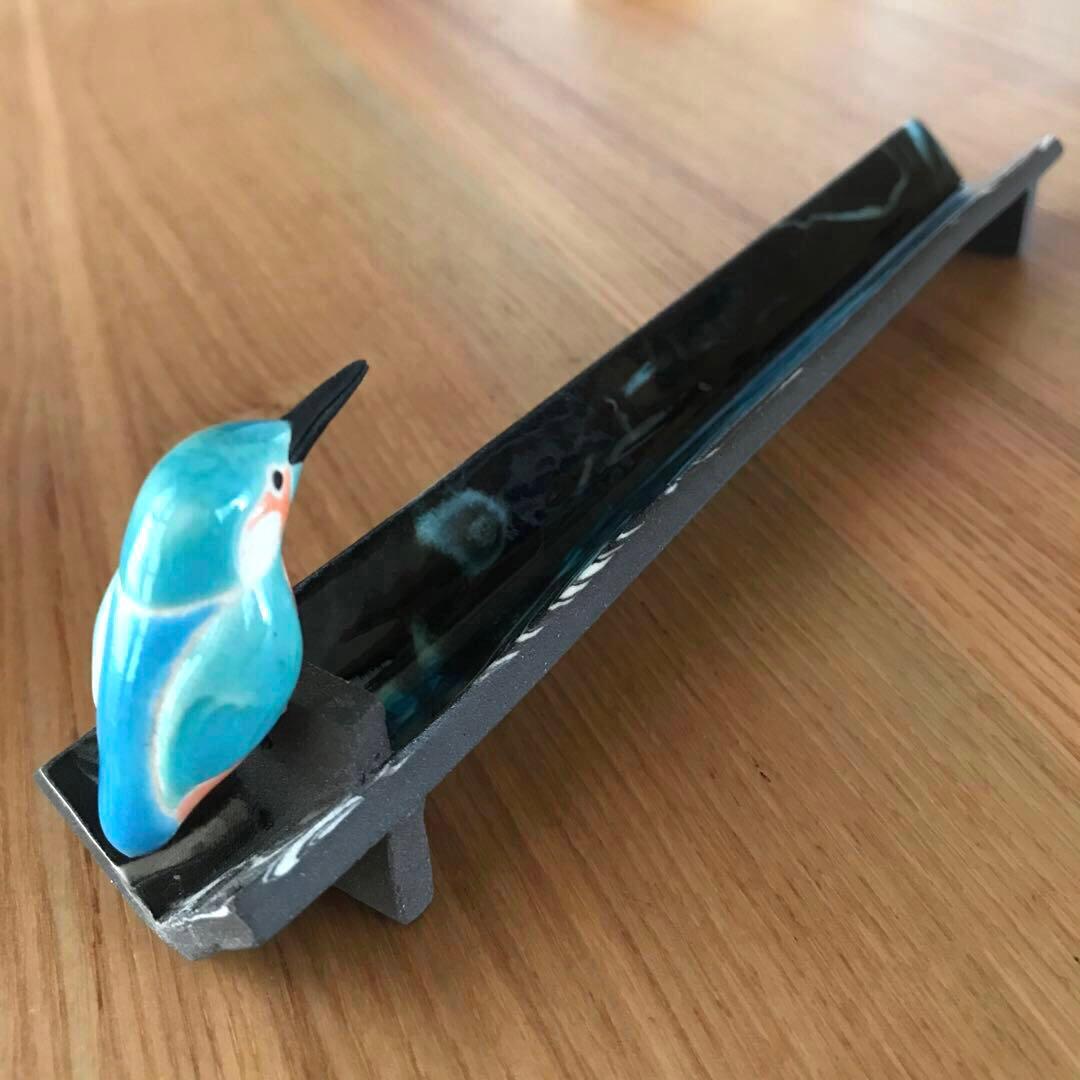 カワセミの香立　飯田倫久