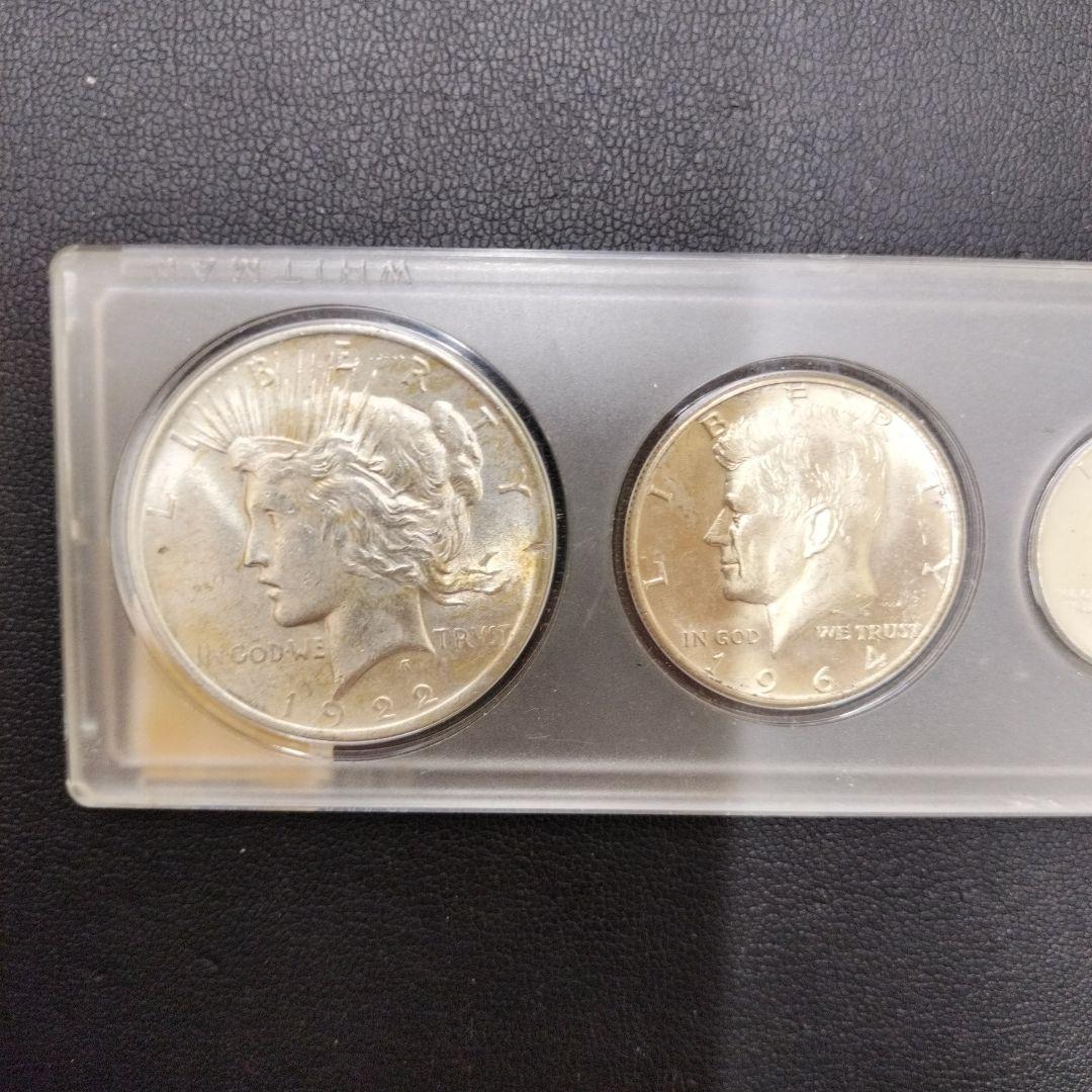1922年ピースダラー 1964 ケネディ他 ドル 銀貨 セット