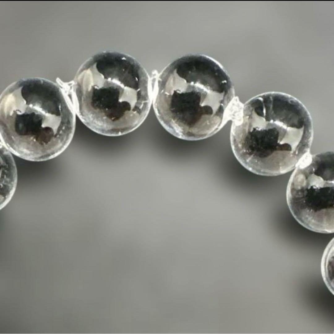 801赤字価格❗️超レア極上5Aヒマラヤ水晶ブレスレット❗️糸が見えない水晶❗️