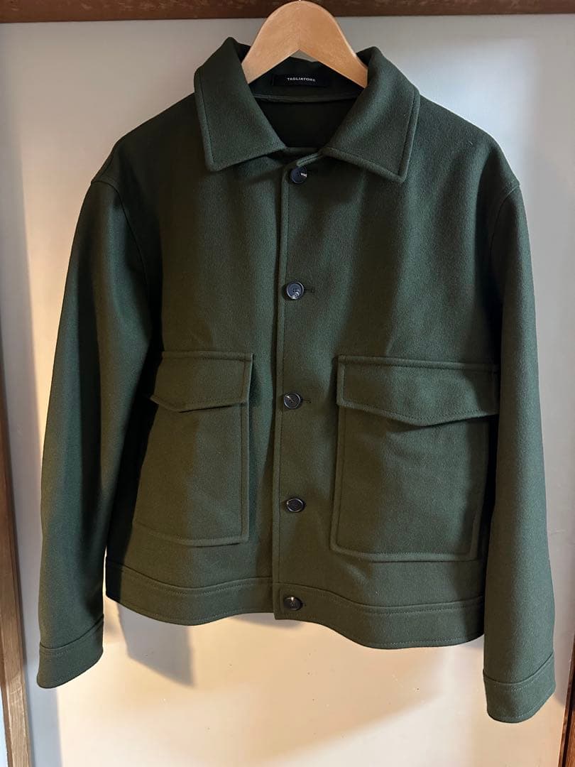 新品　BEAMS別注 タリアトーレ　ウールナイロンブルゾン