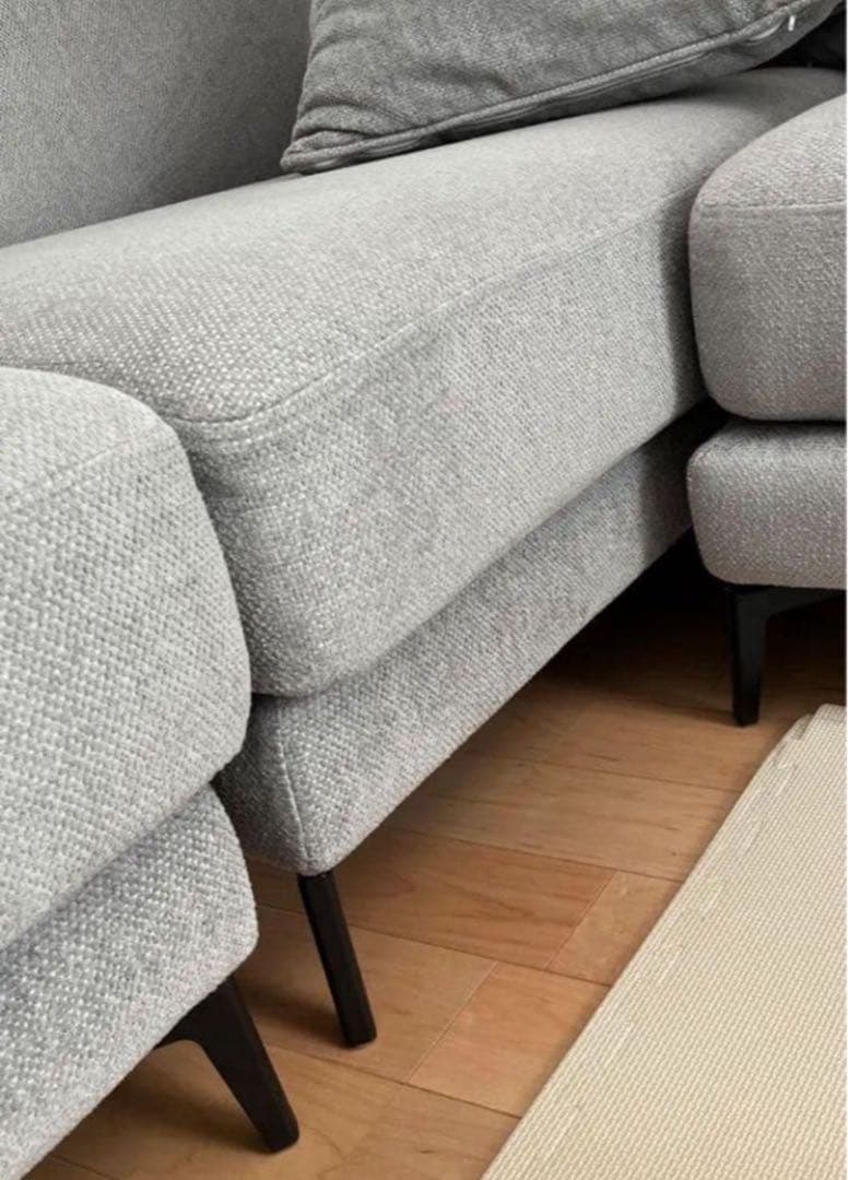 ② 【定価19万】アルモニア 4人掛けソファ｜喫煙・ペットなし｜設置込み