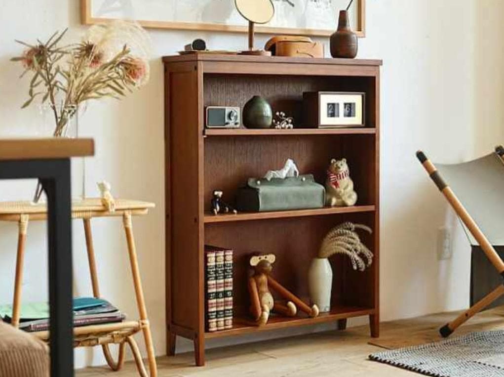 ICB BS WD 収納ラック　ブラウン　シェルフ　70㎝