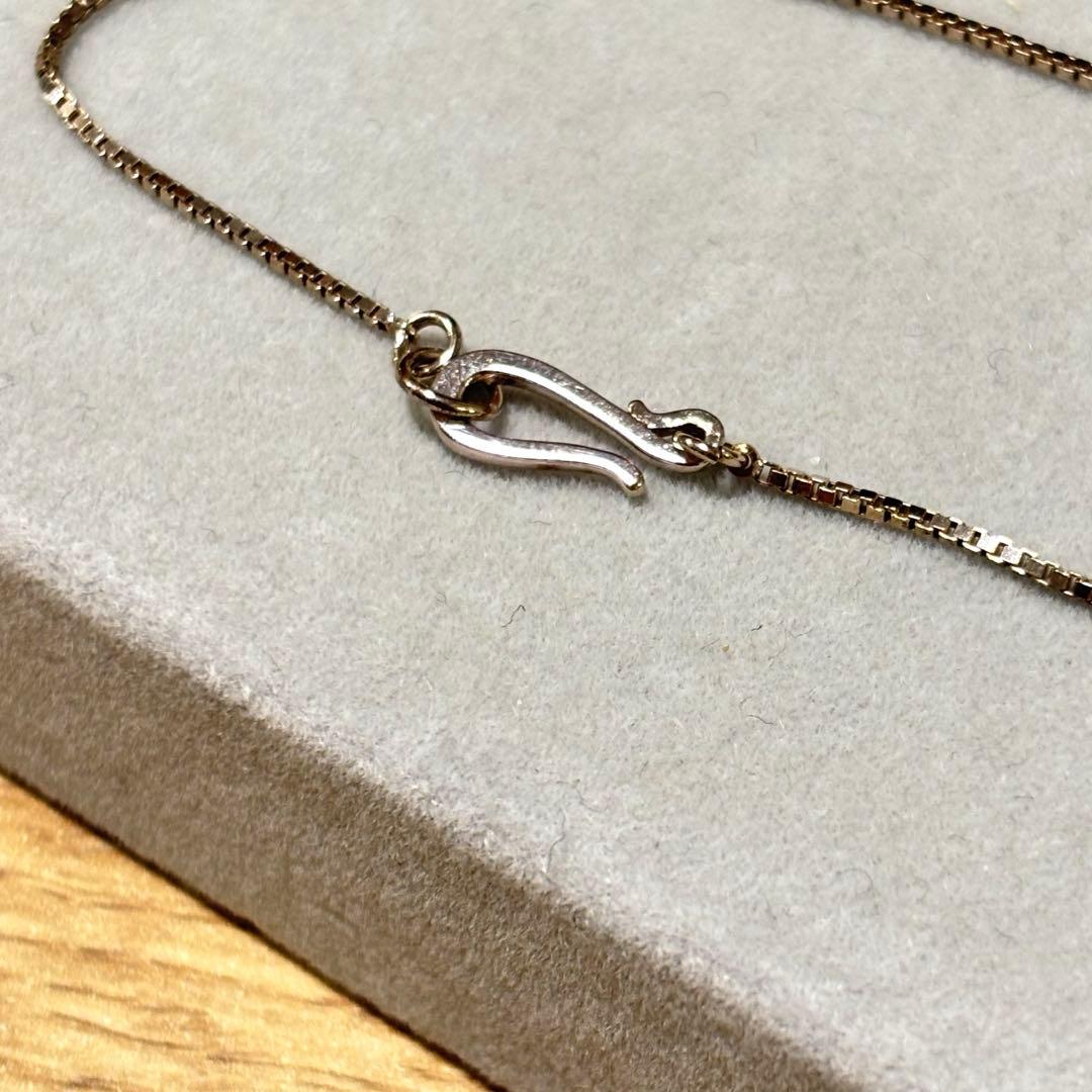 【ete】 [ロウ] ベネチアンチェーン ブレスレット ロウブラウンゴールド