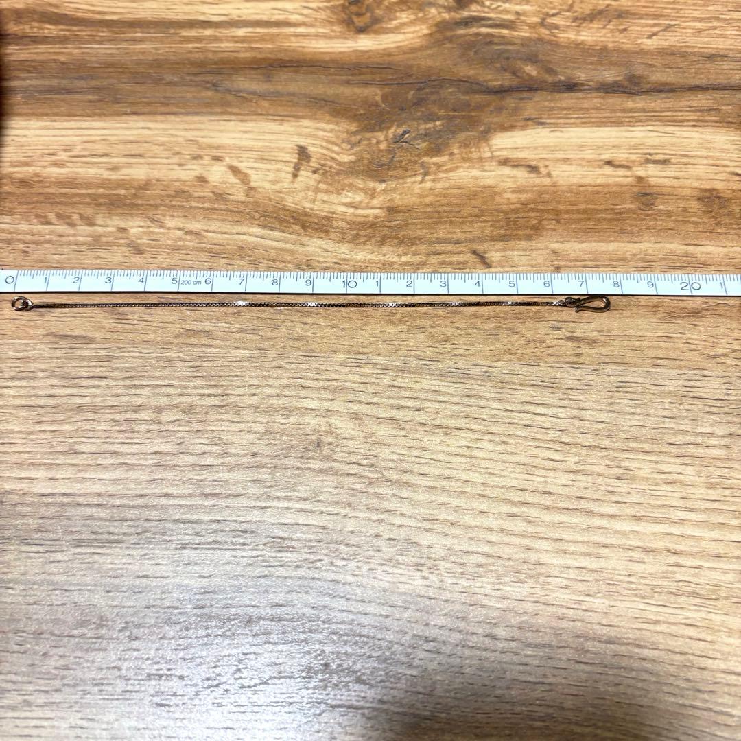 【ete】 [ロウ] ベネチアンチェーン ブレスレット ロウブラウンゴールド