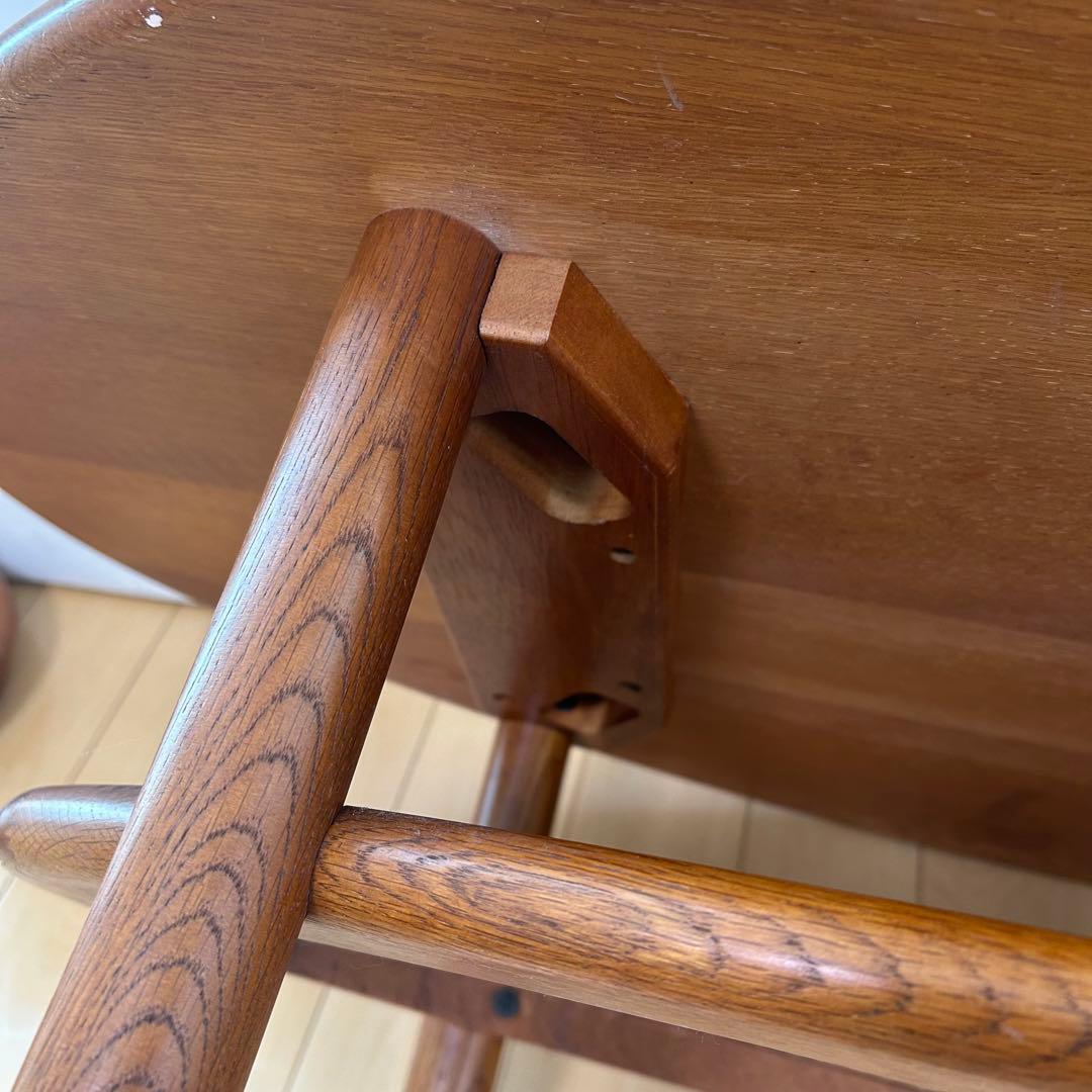 カリモク　 センターテーブル 　ローテーブル 　karimoku　楕円