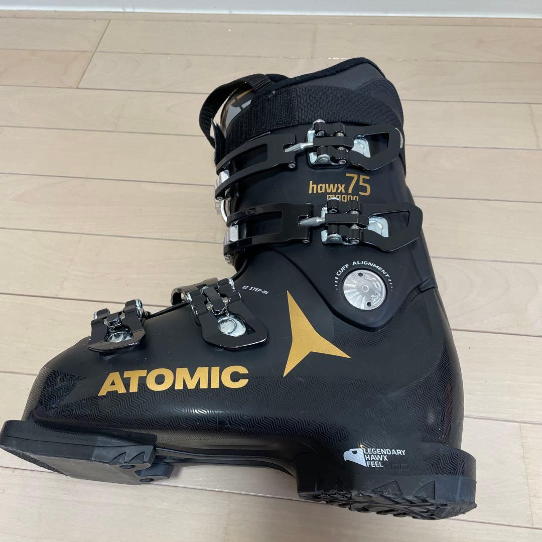 Atomic スキーブーツ hawx75 ブラック 24-24.5㎝