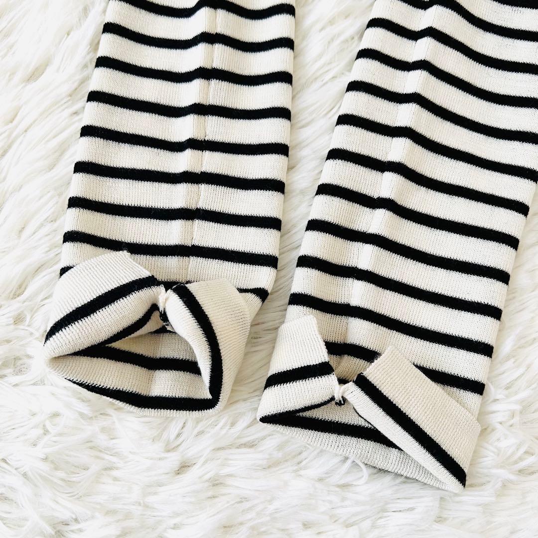 アパルトモン ドゥーズィエムクラス 22AW ボーダータートルネックニット