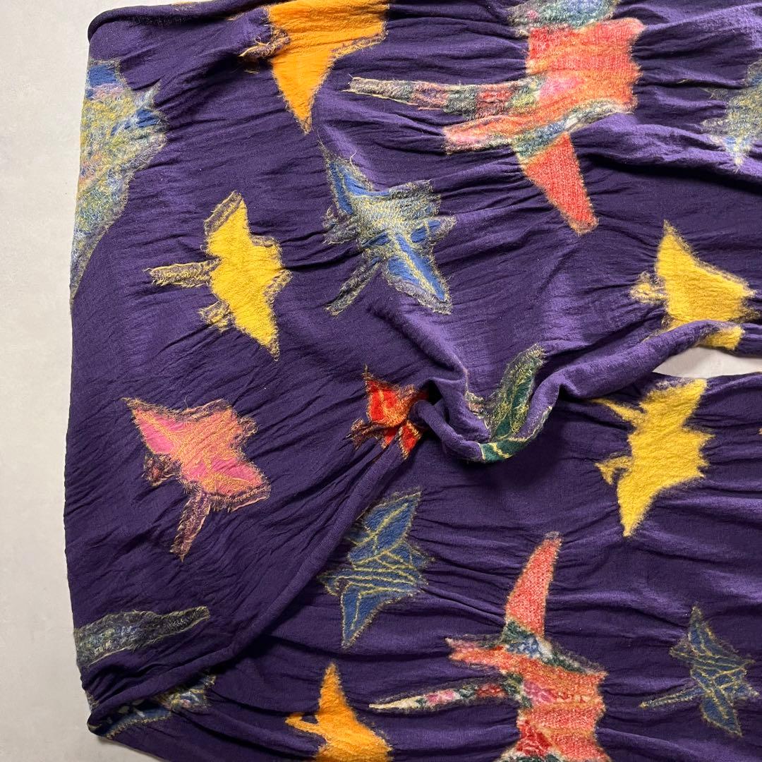 KAPITAL 折鶴 縮絨 マフラー スヌード ストール キャピタル