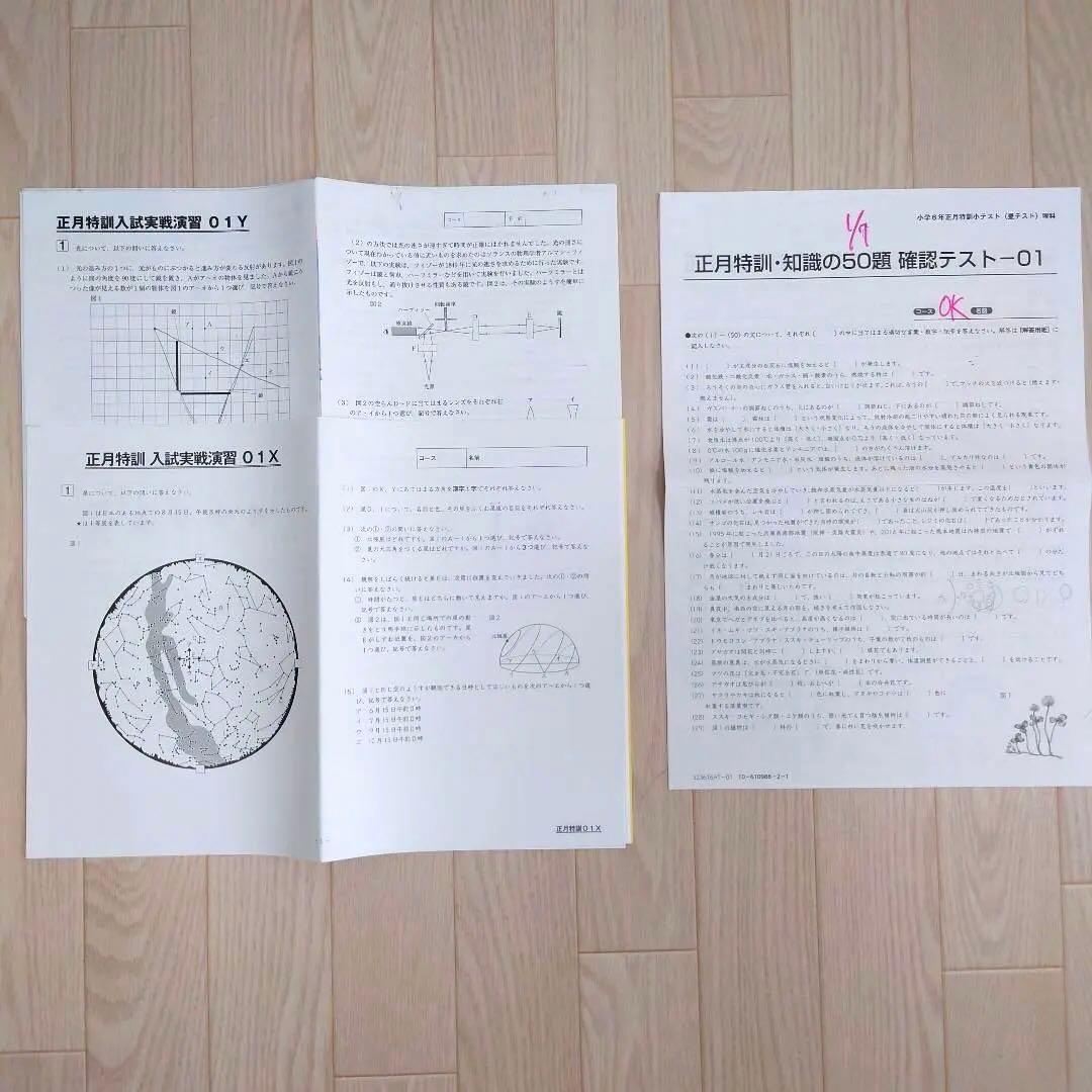 2024年受験　SAPIX サピックス 6年生 テキスト 理科 1年分他
