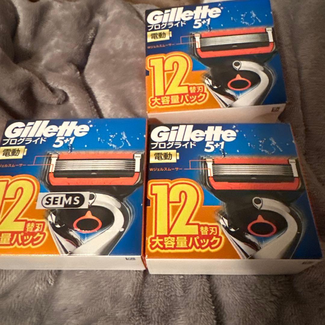 【破格】ジレットプログライド 替刃12個入り3箱