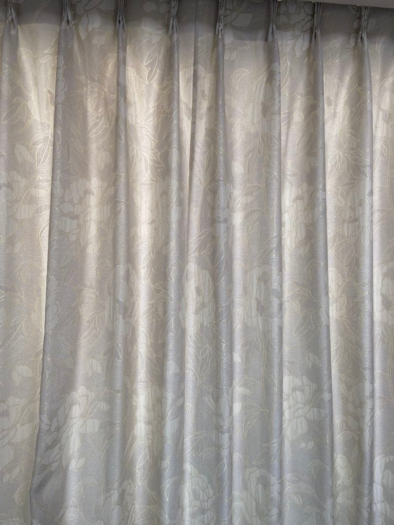 天命　ニトリ　ドレープカーテン　オーダーメイド　両開き2枚セット