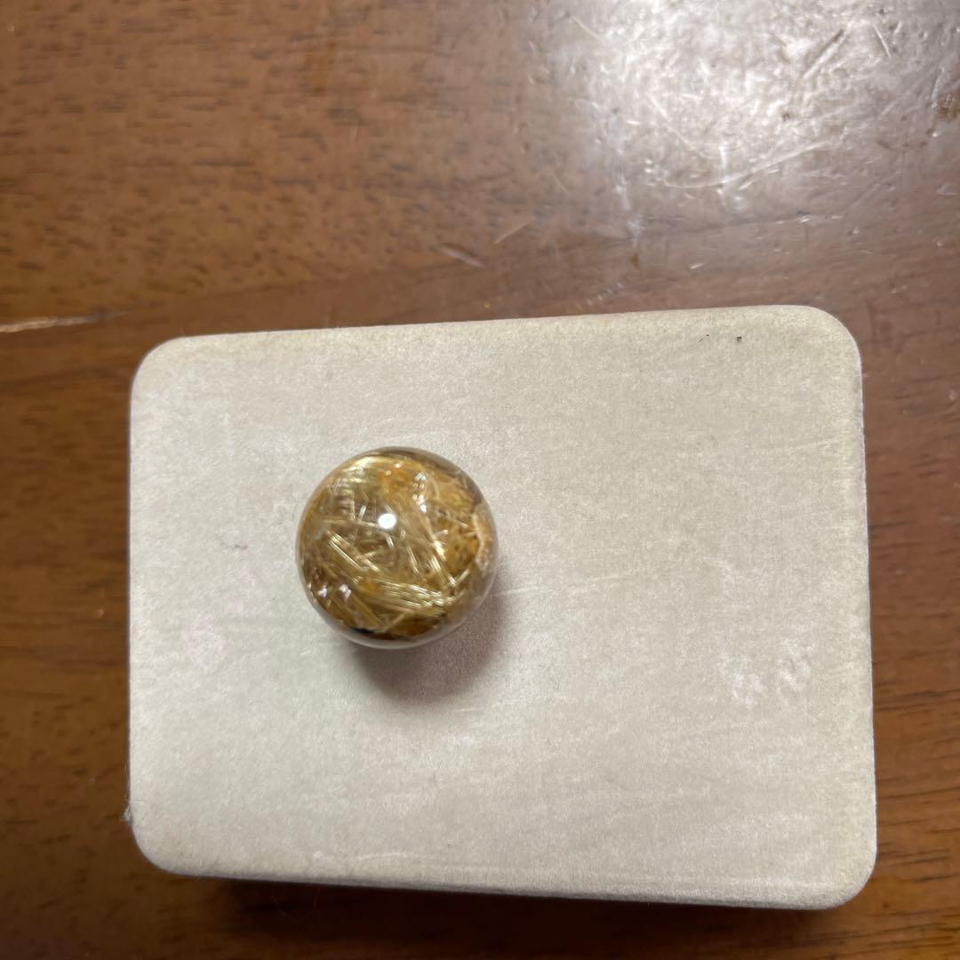 ルチルクォーツ 球体 約22mm