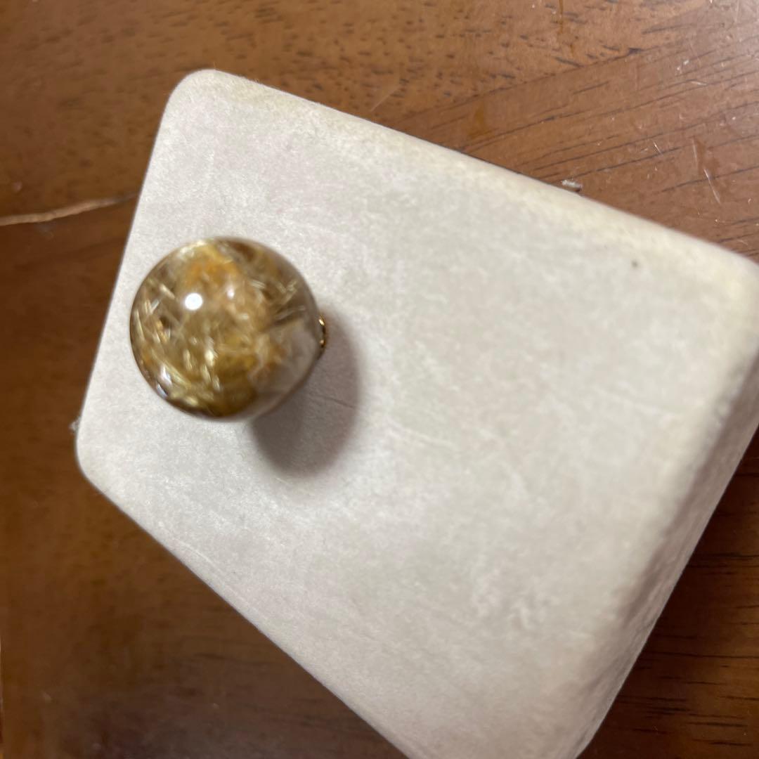 ルチルクォーツ 球体 約22mm