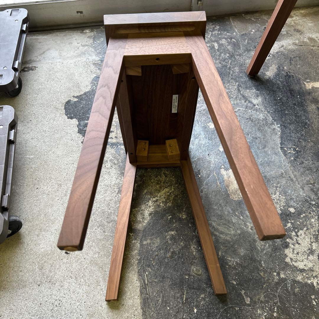 ★たのメル無料★カリモク 椅子 スツール XT0346XR ウォールナット