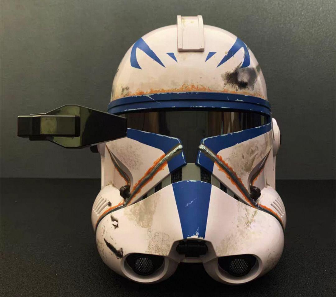 キャプテン レックス ヘルメット ハズブロ 箱無し 美品 バトルダメージ仕様