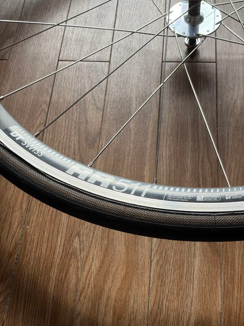 DT SWISS RR511 手組みホイール リアのみ ピスト用